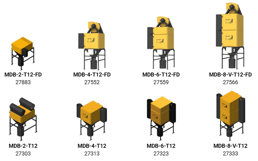 Стационарный самоочищающийся модульный фильтр MDB 1